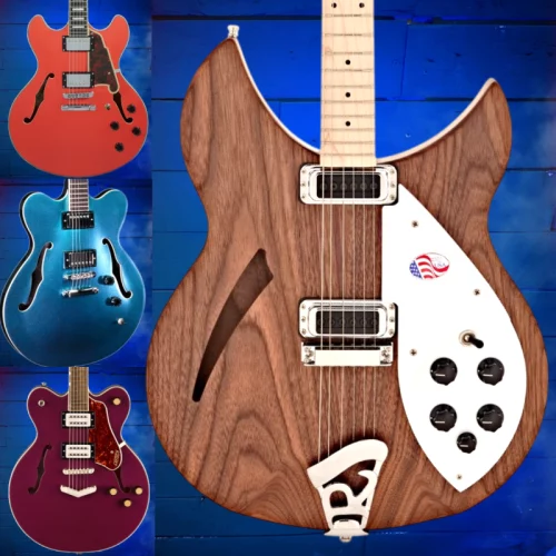 RICKENBACKER 330 WALNUT + 100 INSTANT WINS