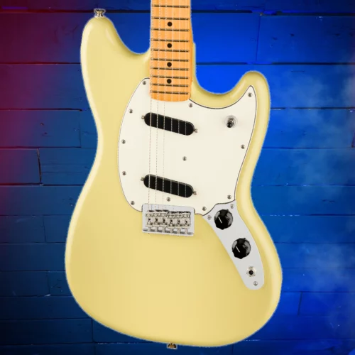 FENDER PLAYER II MUSTANG, HIALEAH YELLOW