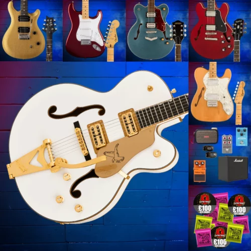 GRETSCH SYNCHROMATIC FALCON + £4,000 0f INSTANT WINS