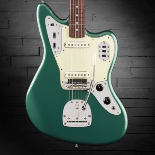 FENDER VINTERA III MID '60s JAGUAR, SHERWOOD GREEN METALLIC