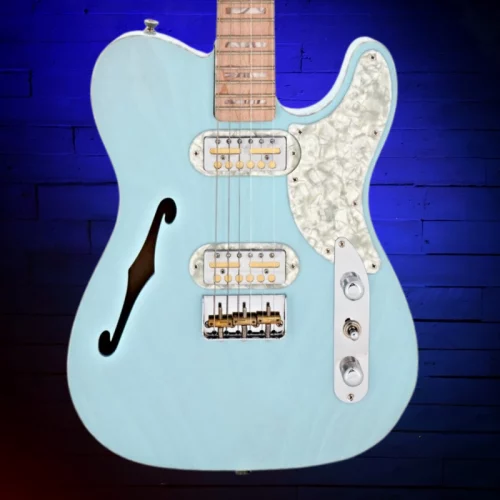 Fender Parallel Universe Volume II Tele Mágico, Trans Daphne Blue