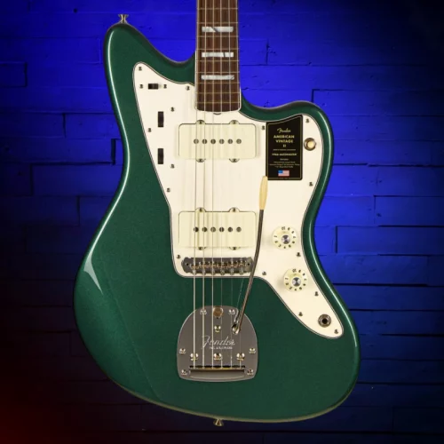 FENDER AMERICAN VINTAGE II 1966 JAZZMASTER, SHERWOOD GREEN METALLIC